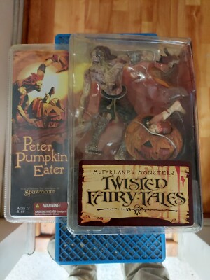 McFarlane Peter Pumpkin Eater Monsters Twisted Fairy Tales Action Figure *AS IS*