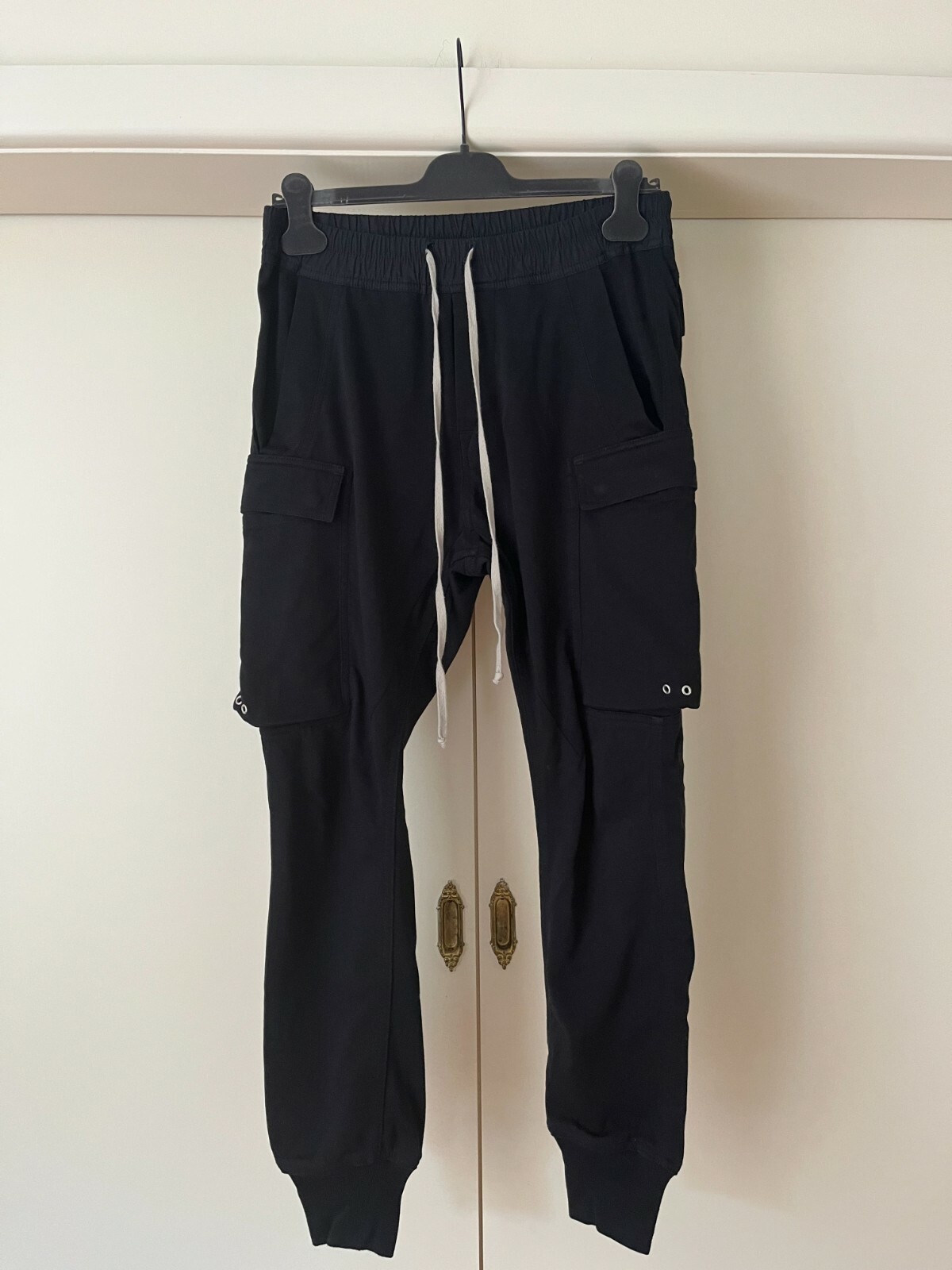 パンツ Rick Owens CARGO JOG Rick Owens Cargo Jogger Pants 100% Cotton SZ50 | eBay