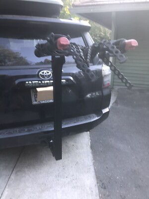 Yakima 4 Bike Hitch Mount Bike Rack Fits 2 In Hitch Folding Tilting,SUV,CAR,NICE