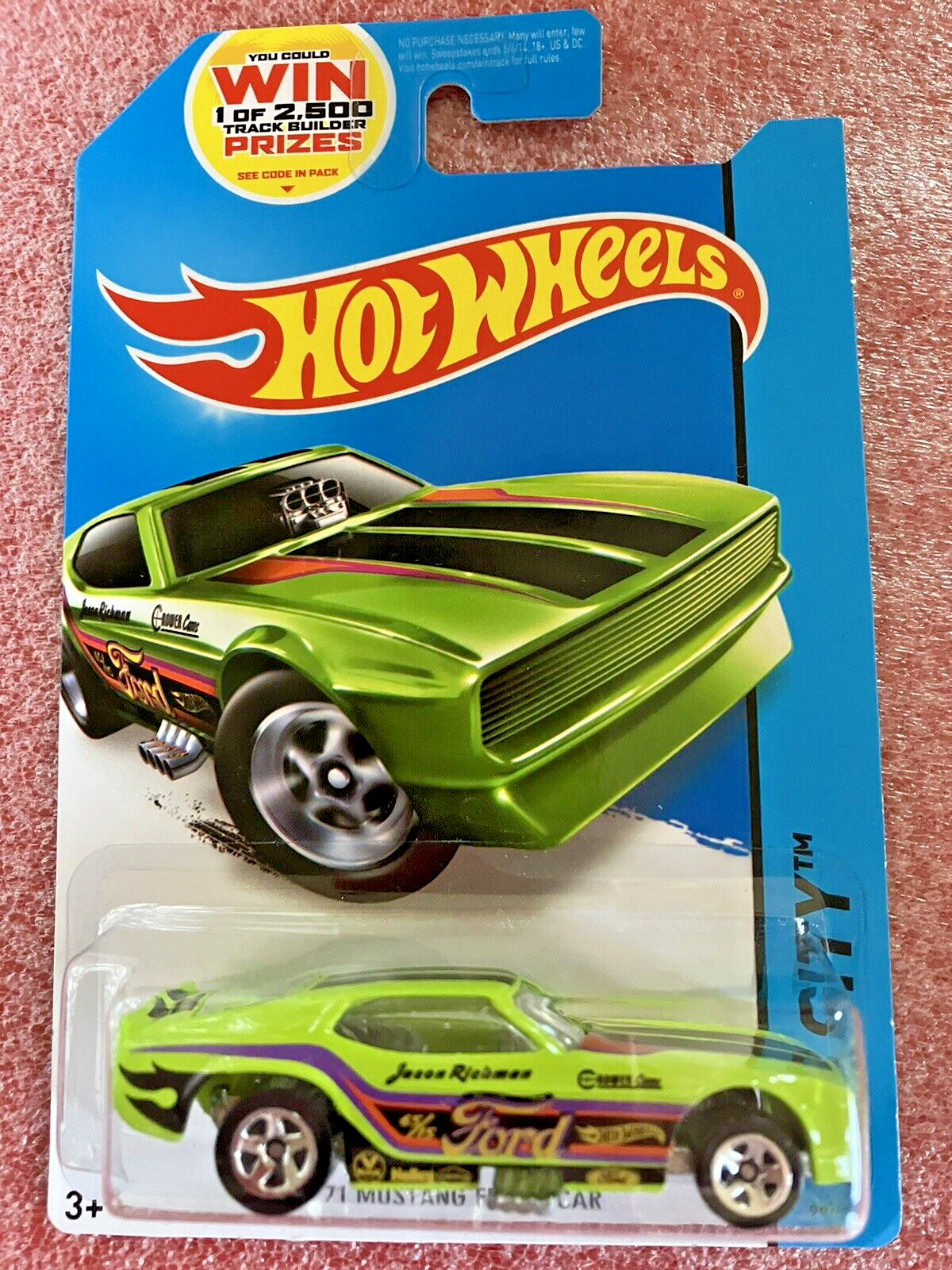 ホットウィールGEOGE DOTY'S '71 MUSTANG George Dotys 71 MUSTANG F/C Hot Wheels Drag Strip Demons
