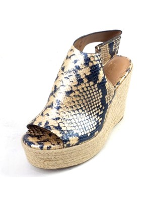 

Женские черные сандалии со змеиным принтом AEROSOLES Hillside 6.5M, Черный, HILLSIDE