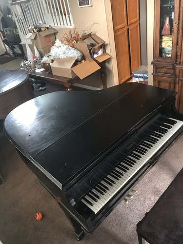 Brambach baby grand piano black