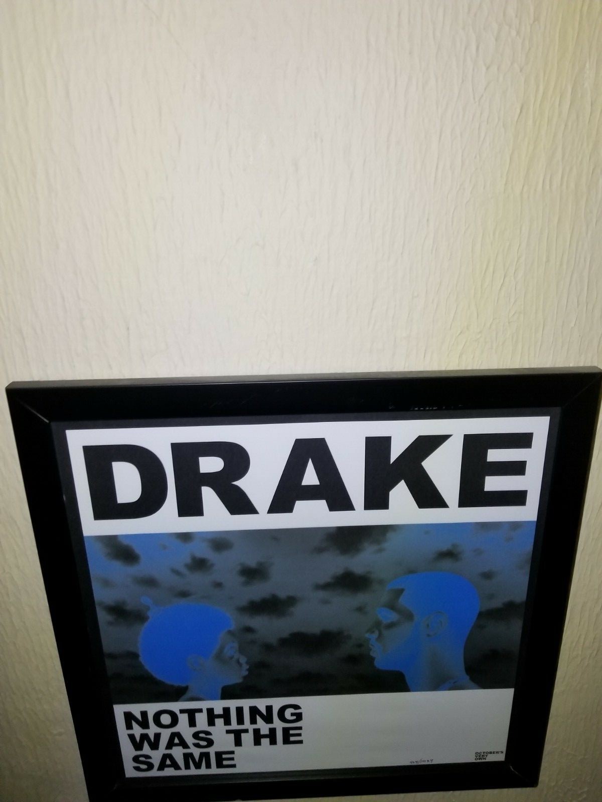 RARE, NUMBERED #434/10024 INVERTED COLORS Drake OVO NWTS 18