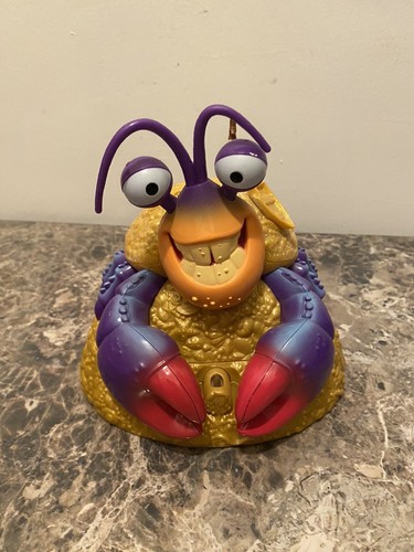 Disney Moana Tamatoa Shiny Crab Jewelry Box Sings Lights Work No Ring