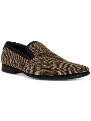 STEVE MADDEN/ мужские слипоны Mezmoryz с миндальным носком, украшенные золотыми шипами, 9 М