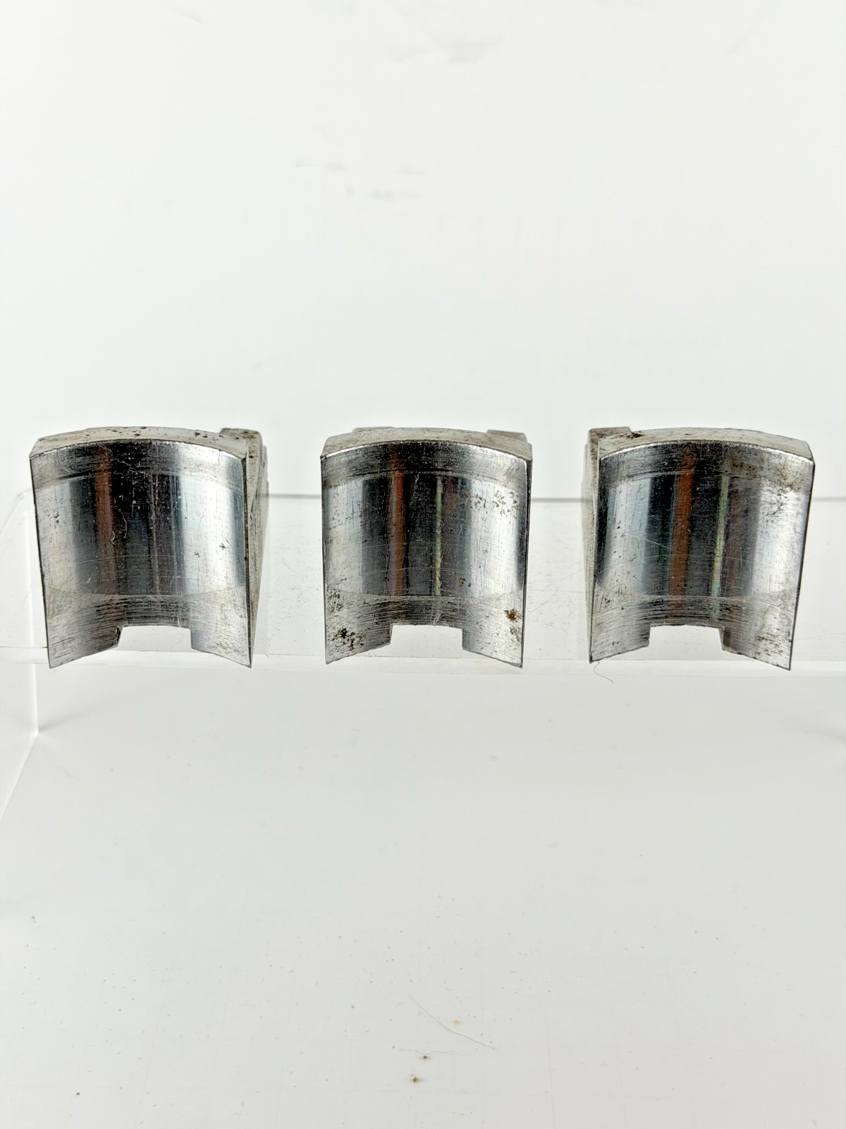Huron KT-8P Soft Jaws 8" Chuck 1.5mm x 60° – Set of 3 (Used) #14