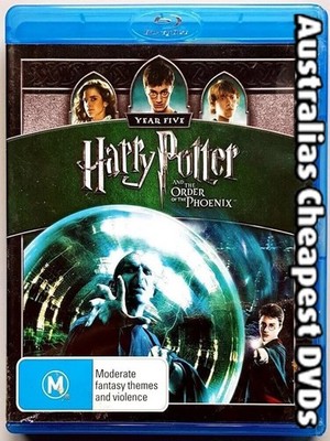 Harry Potter and the Order of the Phoenix BLURAY, (LIKE NEW)