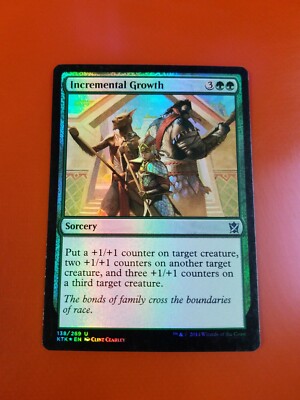 1x Incremental Growth | FOIL | Khans of Tarkir | MTG Magic Cards