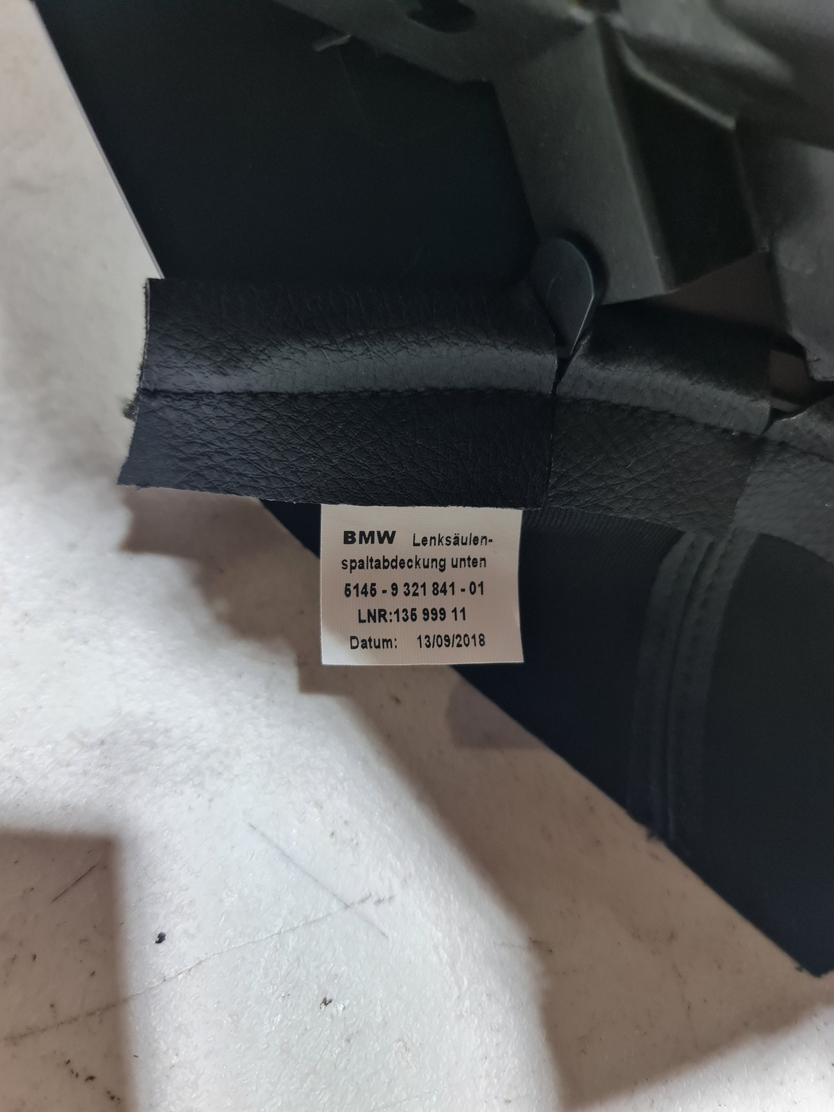 0 Bmw F20 F22 F30 F31 F32 Lower Bootom Steering Column Trim Cover 9321841 01 51469 image 4