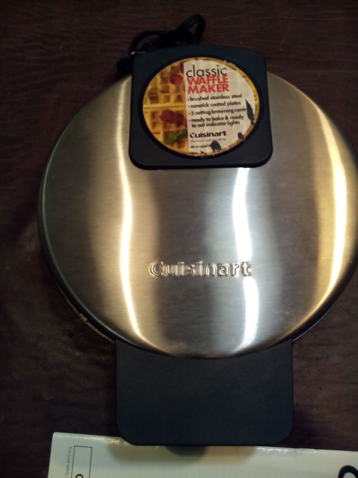 CUISINART CLASSIC WAFFLE MAKER MODEL# WMR-CA