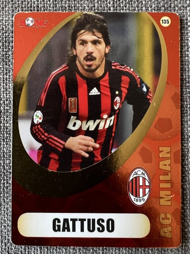 2001 PANINI CALCIO MILAN GATTUSO ジャージカード 2001 Panini Calcio Cards Premium Gennaro Gattuso Jersey Card