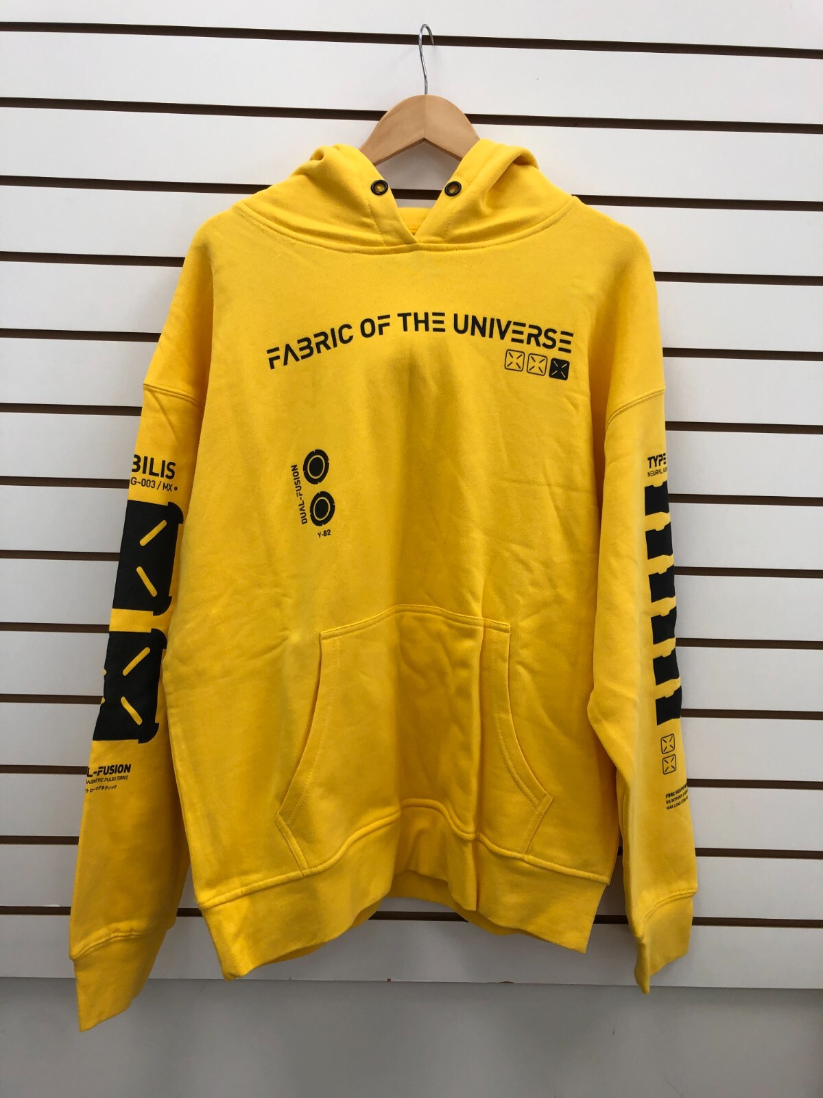 24ss JIAN YE MESH HOOD 弍 YELLOW JIAN YE】 ORBIT HOOD｜kink online shop