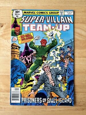Super-Villain Team-Up #16 Red Skull & Hate Monger Marvel Comics 1979