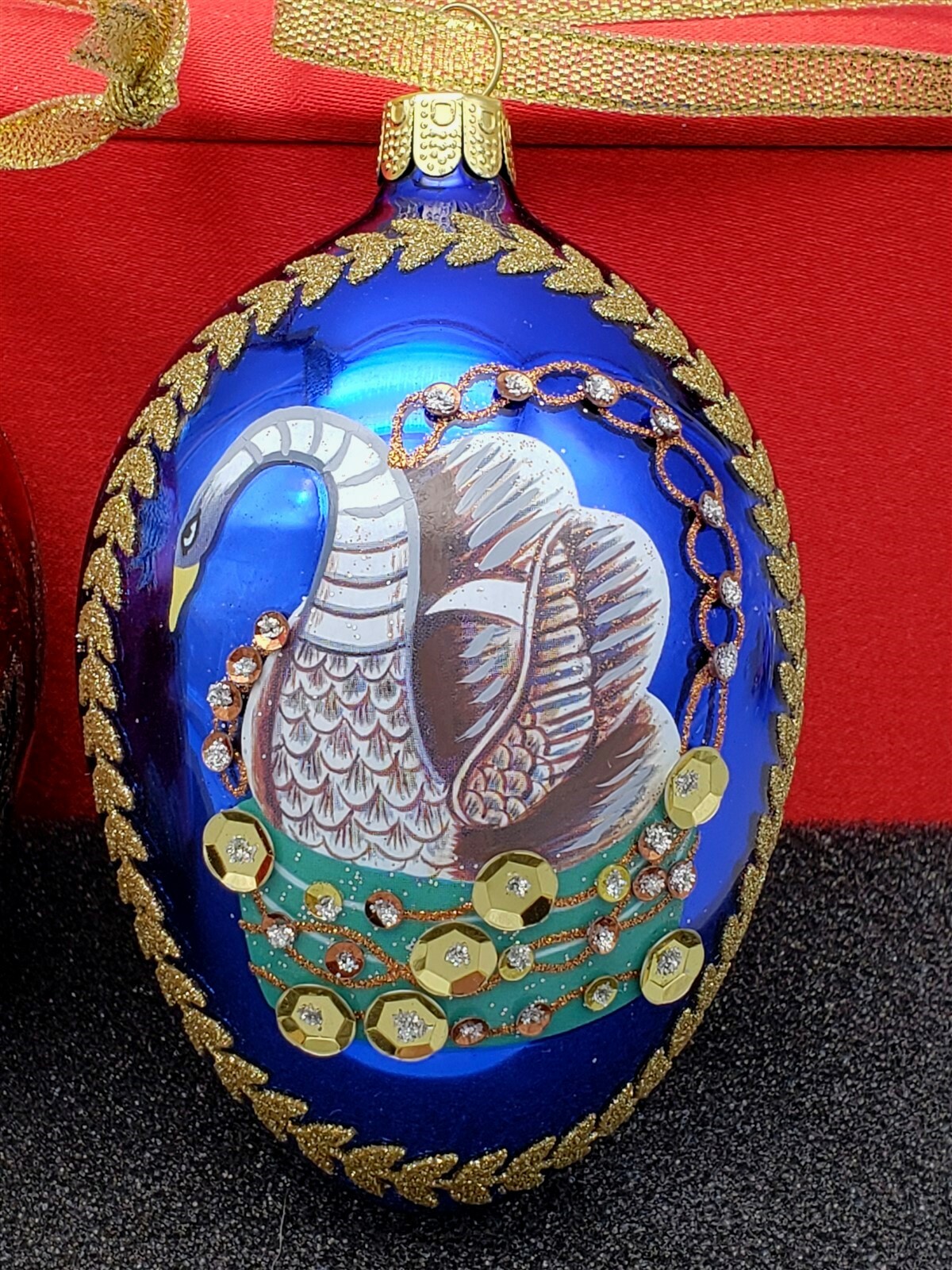 Joan Rivers Russian Style Egg Ornaments Set of 4 | eBay