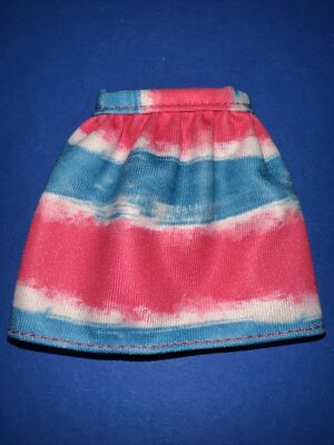 Creatable World Mattel Multicolor Pink & Blue Skirt For Doll