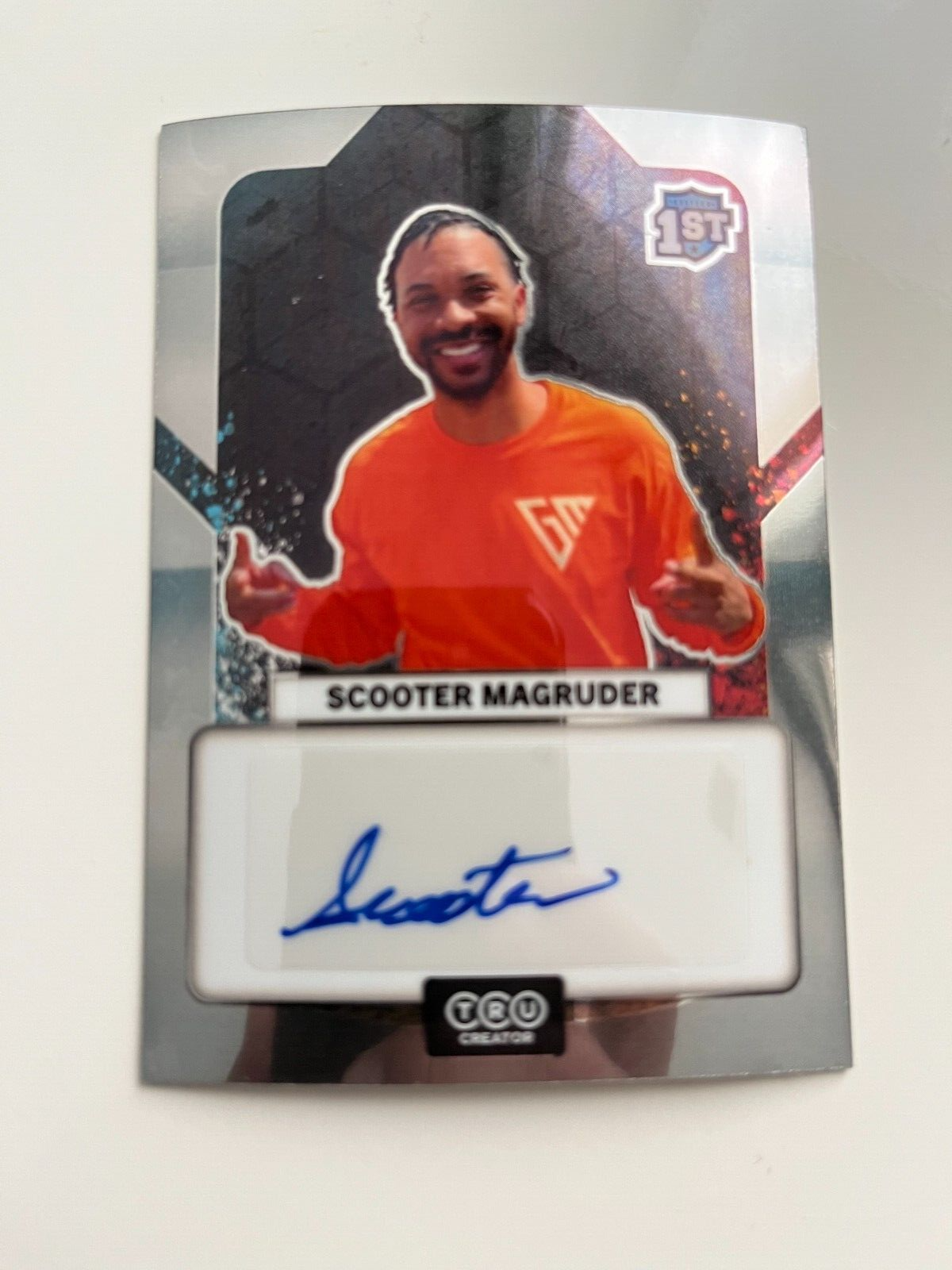 SCOOTER MAGRUDER Super Break TRU CREATOR 2021 Chrome AUTO Autograph