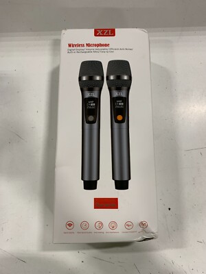 XZL Wireless Microphones, Rechargeable UHF Dynamic model U-G01, 80-100ft range
