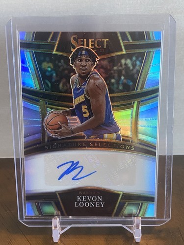 2022-23 Select Signature Selections Prizm Auto Kevon Looney 2022-23 Select Signature Selections Prizm Auto Kevon Looney