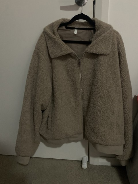 size 24 teddy coat