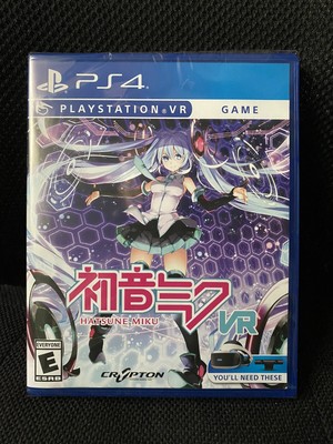 Hatsune Miku VR PS4 Playstation PSVR Limited Run Games LRG + card SEALED