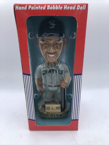 Bobble Dobbles 2001 Ichiro Suzuki AL MVP Bobblehead Seattle