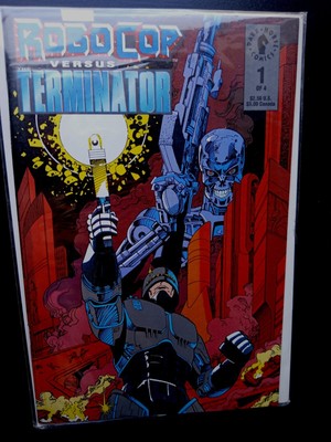 1992 Dark Horse Comics RoboCop Versus Terminator #1 VG