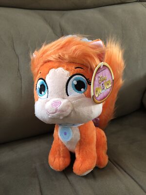 Disney on Ice Princess Pet 8 Inch Ariel s Pet Orange Kitten 2001
