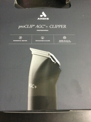 ANDIS proCLIP AGC + Clipper Professional Series Kit Single Speed NEW 6609/5451