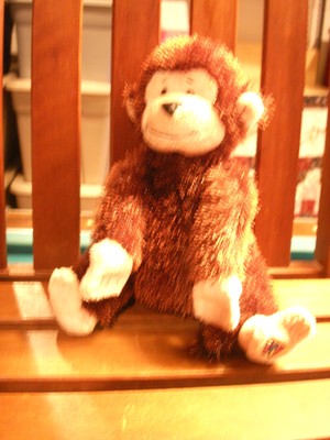 Ganz plush MONKEY LIL KINZ  boy girl 8 inch toy animal