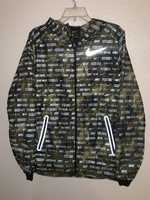 Figur Mangle Ud over EUC MENS S NIKE SHIELD GHOST FLASH CAMO CAMOUFLAGE REFLECTIVE 3M RUNNING  JACKETのeBay公認海外通販｜セカイモン