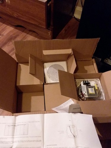 SIEMENS 500-636030 ( BOX OF 12 )  SE-W Fire Alarm White Speakers Brand New