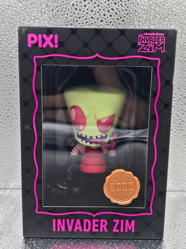 Thrilljoy Pix Nickelodeon Invader Zim Figure Limited 6000! | eBay