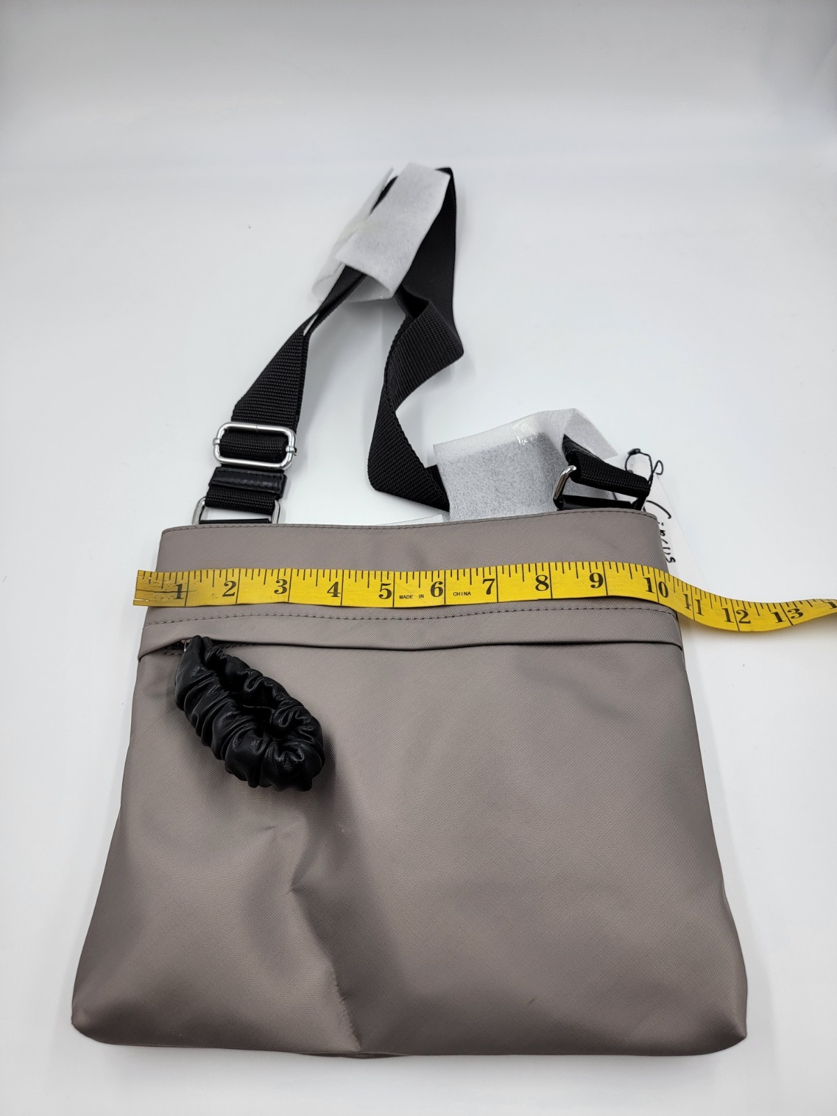 Circus by Sam Edelman Aurora Nylon Crossbody Bag Women's Grey/Black Adjustable - Picture 11 of 16