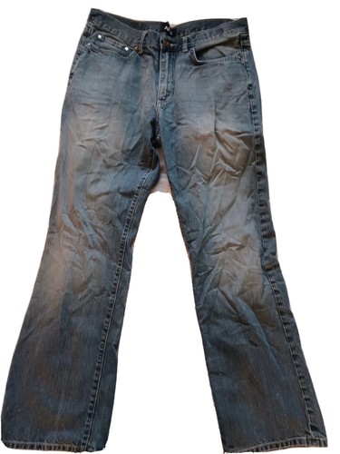 S 36x32 Blue Bootcut Standard Fit Jeans