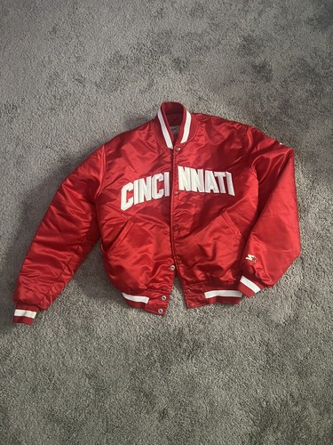 Vintage 1990's Cincinnati Reds Starter Satin Jacket - Men Size L