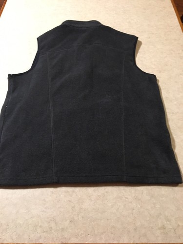 USDA Vest United States Department of Agriculture Size L Large Zip Fleece NEW