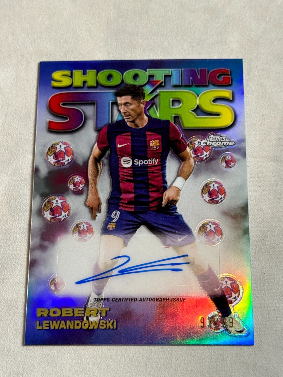 女の子向けプレゼント集結 2023-24 Topps Robert Stars Shooting 1998 Club UEFA Chrome ゲームセンター・ゲームカード