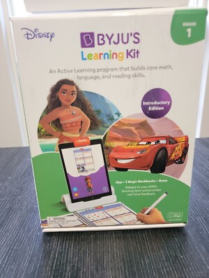 BYJUS Learning Kit: Disney, Grade 1 Introductory Edition Osmo