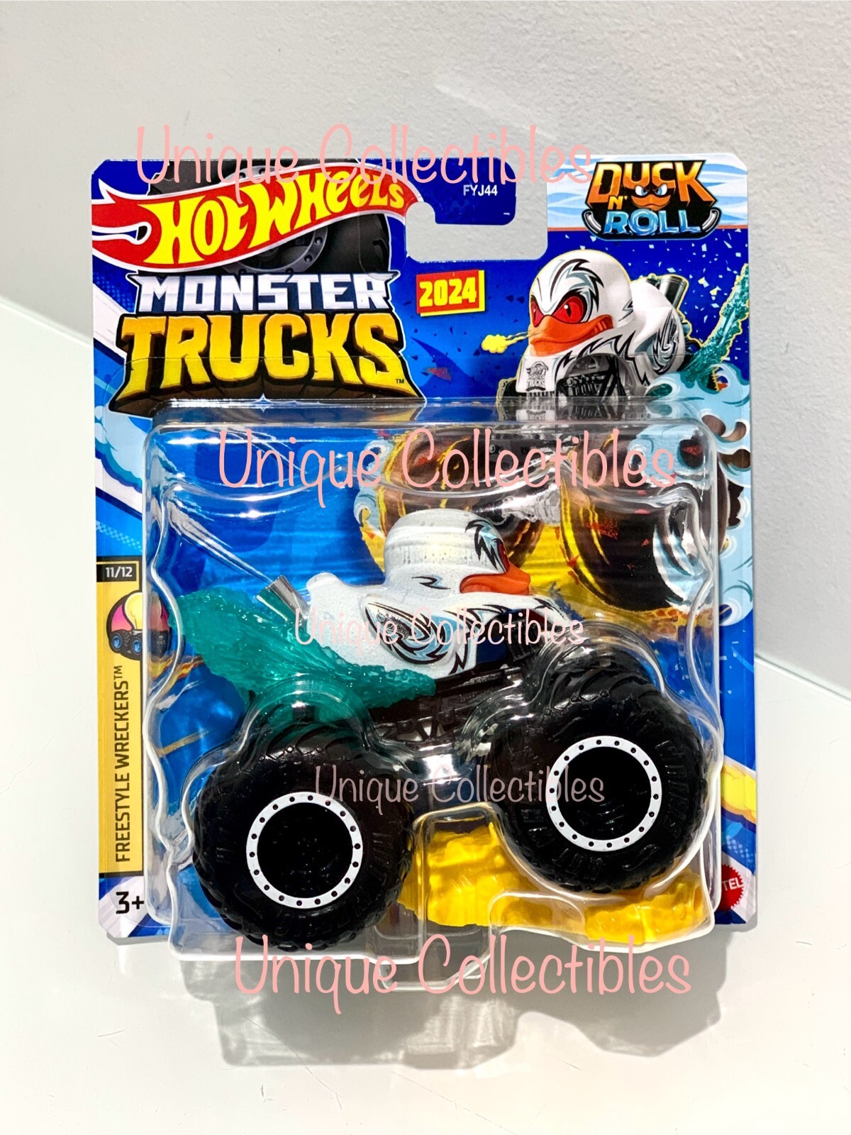 Hot Wheels Monster Trucks Duck N' Roll Freestyle Wreckers 11