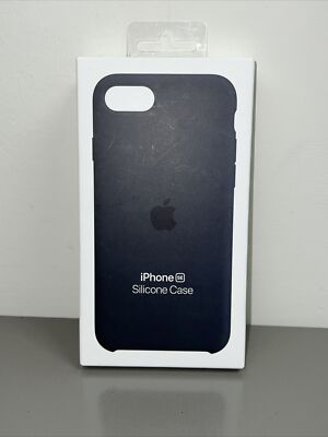 Brand New Sealed Apple Silicone Case  for iPhone SE 3rd Gen Midnight MN6E3ZM/A