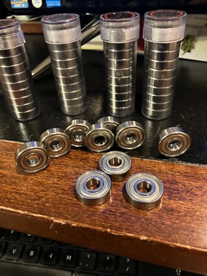 2X TERMINATOR 3 SKATE-SKATEBOARD BEARINGS STAINLESS STEEL 10 pack lot of 2-NEW