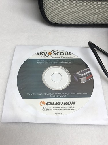 Celestron SkyScout Personal Planetorium P/N 93970 with Case