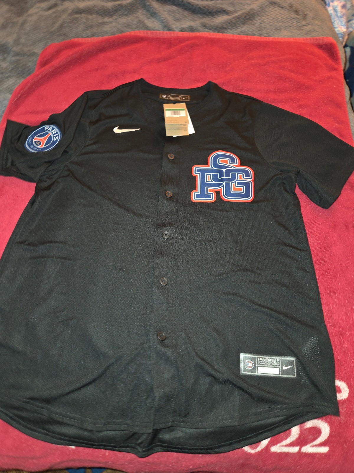 日本未発売Nike MLB Paris Saint-Germain Men's Nike White Paris Saint-Germain 2025 Soccer x MLB