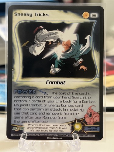 DBZ Dragonball Ball Z Sneaky Tricks 88 CCG Unlimited Fusion