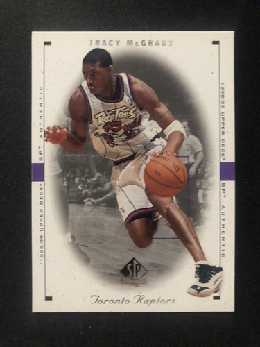 1998-99 SP Authentic Basketball Tracy McGrady Card #82 | eBay