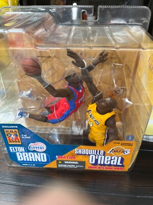 MCFARLANE'S SPORTSPICKS 2PK - ELTON BRAND (CLIPPERS) / SHAQUILLE O'NEAL (LAKERS)