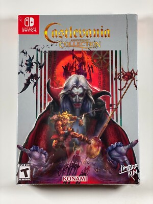Brand New/Sealed Limited Run Castlevania Anniversary Collection Classic Edition