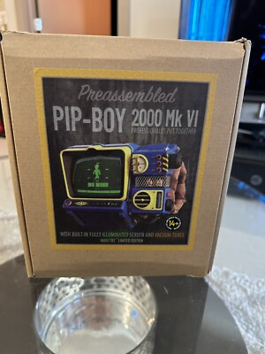 Fallout Pip Boy 2000 MK VI Vault-Tec Limited Edition Prop Display Wand Company