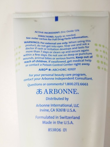 Arbonne Baby Care ABC Herbal Diaper Rash Cream New Sealed 5 Oz