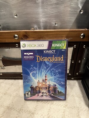 Disneyland Adventures (Microsoft Xbox 360, Kinect) - New/Sealed Top Tear